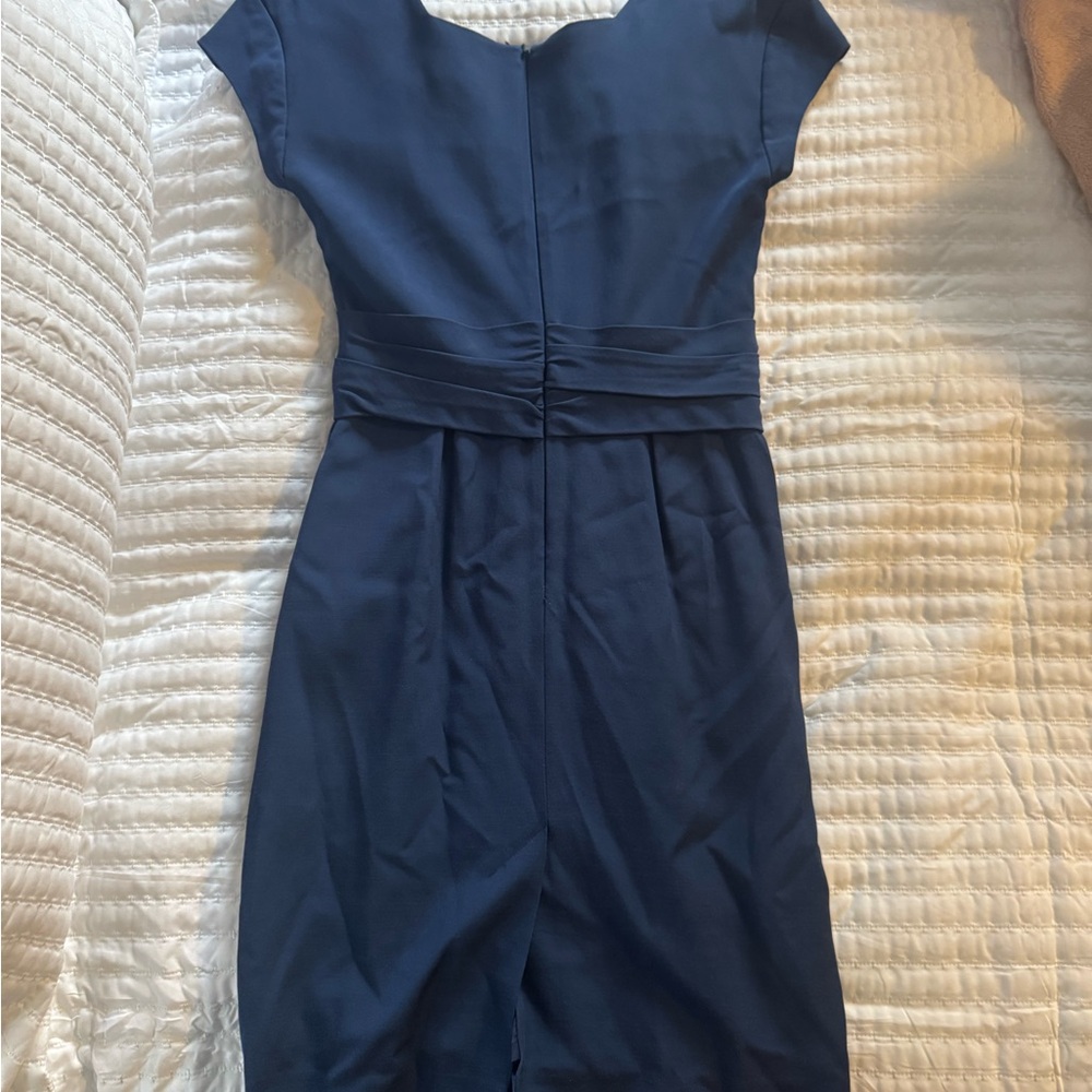 Reiss Blue Shaloh Dress Size 6 - Picture 14 of 14